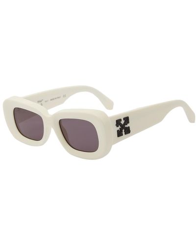 Off-White c/o Virgil Abloh Off- Carrara Sunglasses - White
