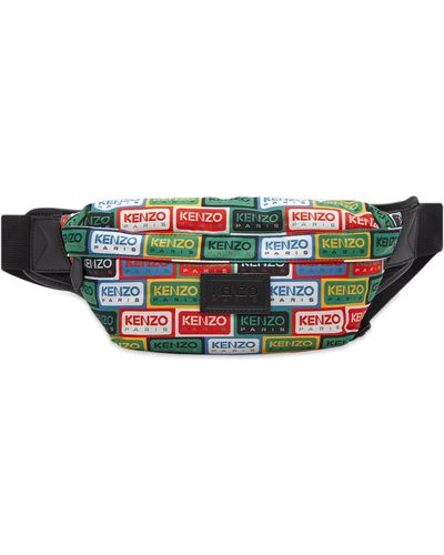Blue KENZO Belt Bags, waist bags and fanny packs for Men | Lyst