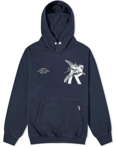 Represent Giants Hoodie Presented By End - Blue