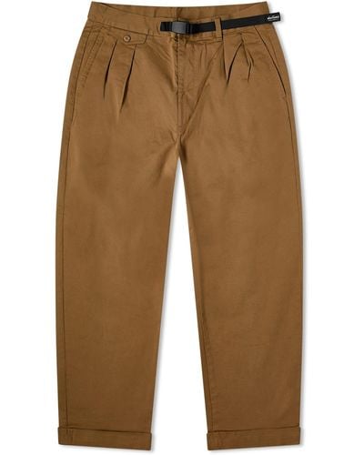Wild Things 2 Tuck Trousers - Brown