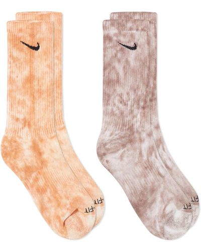 Nike Tie-Dye Sock - Natural