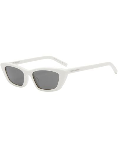 Saint Laurent Saint Laurent Sl 277 Sunglasses - White