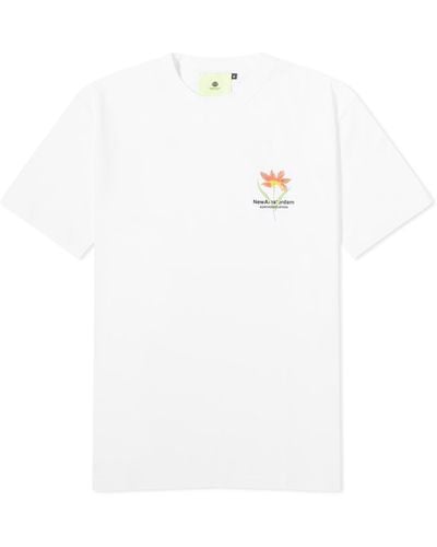 New Amsterdam Surf Association Tulip T-Shirt - White
