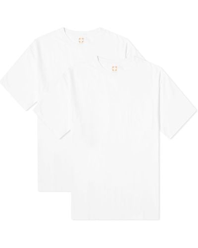 Beams Plus Pocket T-Shirt - White