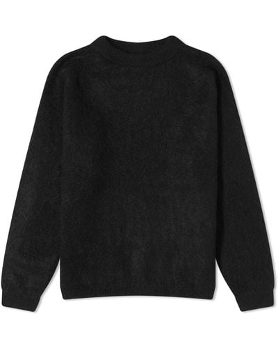 Acne Studios Dramatic Moh Rms Sweater - Black