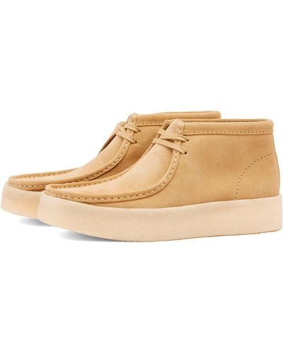 Clarks Wallabee Cup Boot - Natural