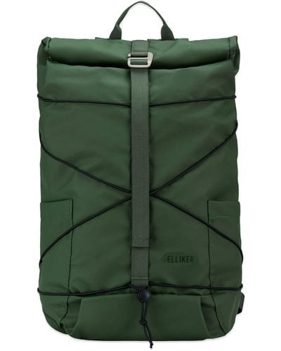 Elliker Dayle Rolltop Backpack - Green