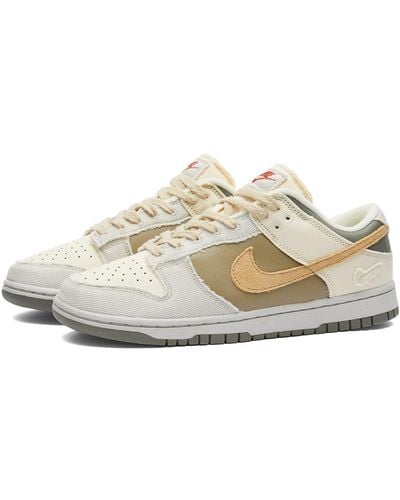 Nike Dunk Low Leather Low-top Sneakers - White