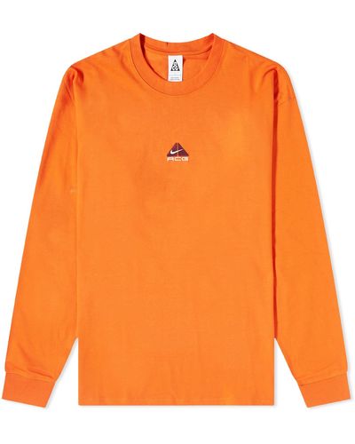 Nike Acg Lungs T-Shirt - Orange