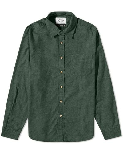 Portuguese Flannel Teca Flannel Shirt - Green