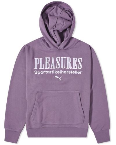 PUMA X Pleasures Graphic Hoodie - Purple