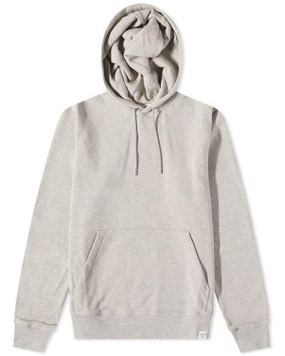 Norse Projects Vagn Classic Popover Hoodie - Gray