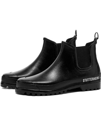 Black Stutterheim Boots for Women | Lyst