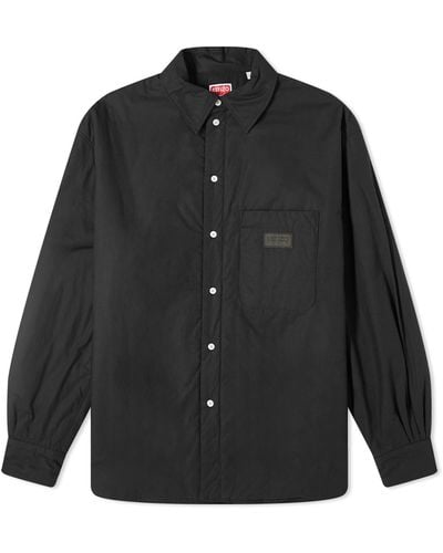 KENZO Padded Overshirt - Black