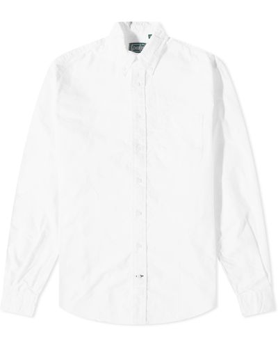 Gitman Vintage Button Down Oxford Shirt - White