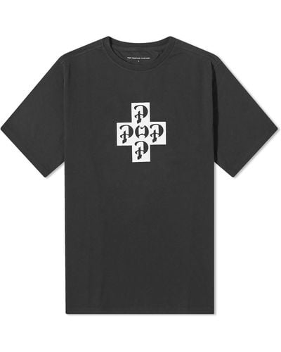 Pop Trading Co. Godtown T-Shirt - Black