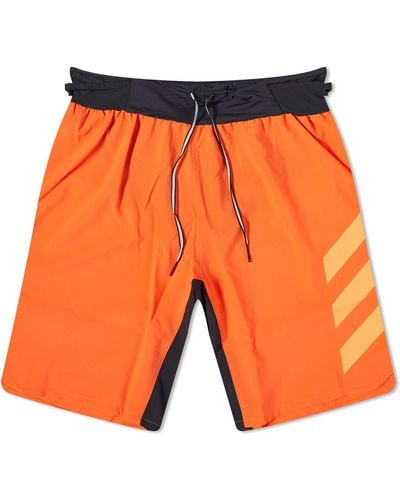 adidas Agravic Trail Running Shorts Semi Impact - Orange