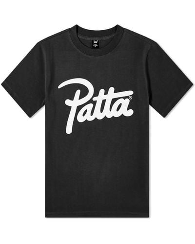 PATTA Basic Fitted T-Shirt - Black