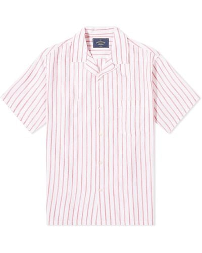 Portuguese Flannel Beach Cabin Vacation Shirt - Pink
