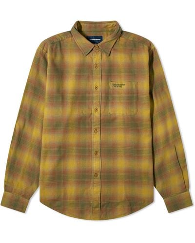 thisisneverthat Flannel Check Shirt - Green