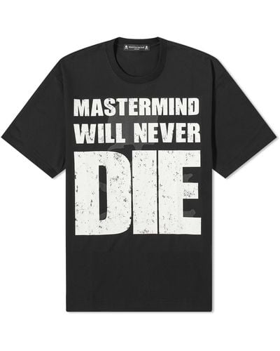 MASTERMIND WORLD Forever T-Shirt - Black