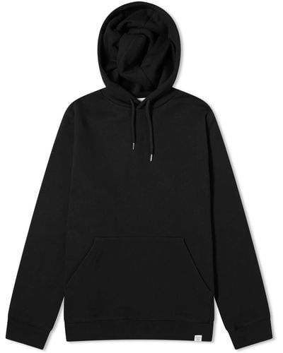 Norse Projects Vagn Classic Popover Hoodie - Black