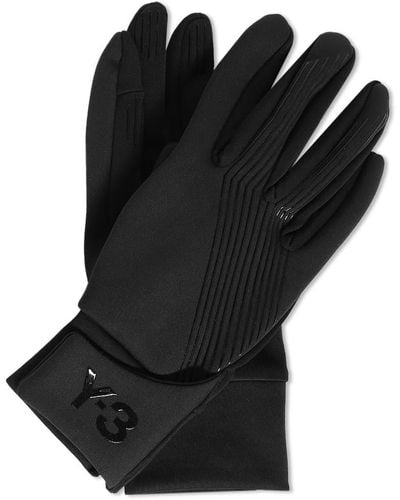 Y-3 Gore-Tex Gloves - Black