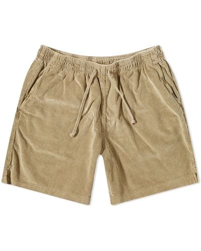 Save Khaki Corduroy Easy Shorts - Natural