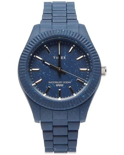 Timex Waterbury Ocean Plastic Watch - Blue