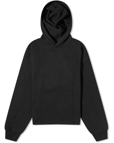 Daily Paper Zoe Open Back Hoodie - Black