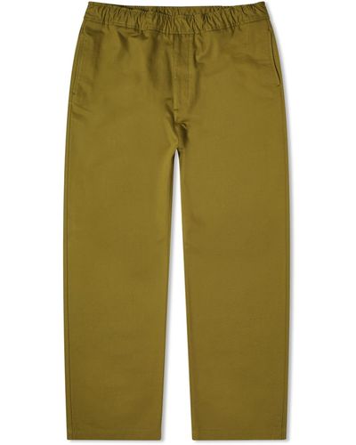 Moncler Cotton Drawstring Trouser - Green