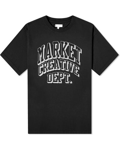Market Creative Dept Arc T-Shirt - Black