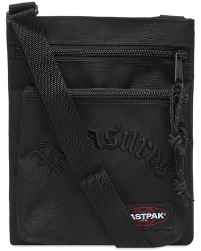 Eastpak X Pleasures Removable Skeleton Rusher Shoulder Bag - Black