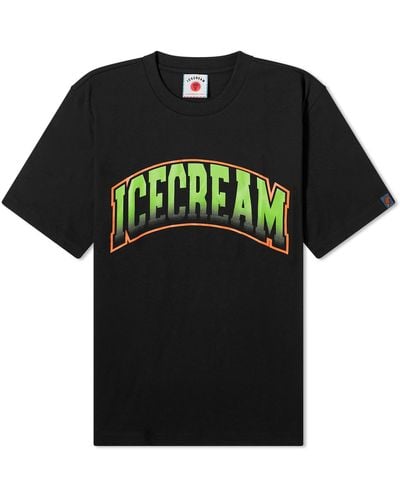 ICECREAM College T-Shirt - Black