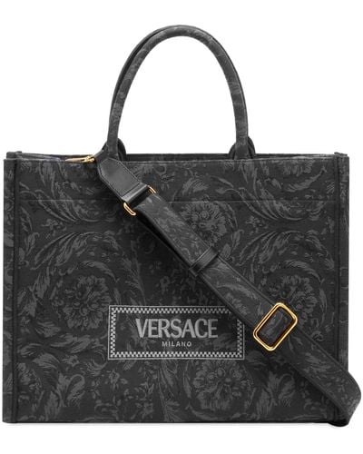 Versace Large Tote - Black