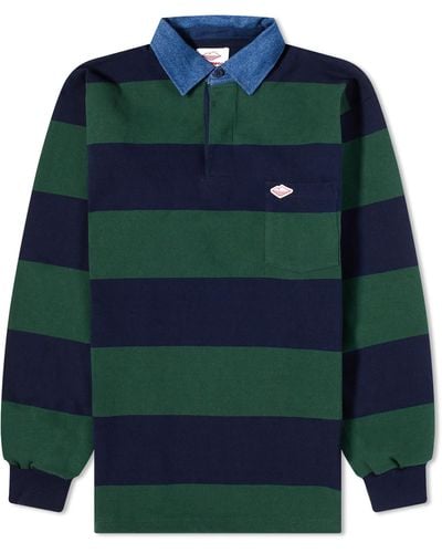 Battenwear Pocket Rugby Shirt - Green