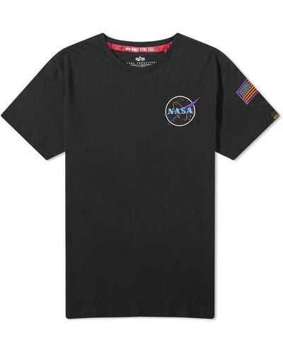 Alpha Industries Space Shuttle T-Shirt - Black