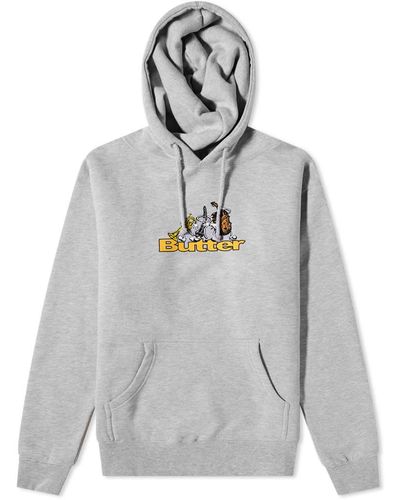 Butter goods black hoodie new arrivals