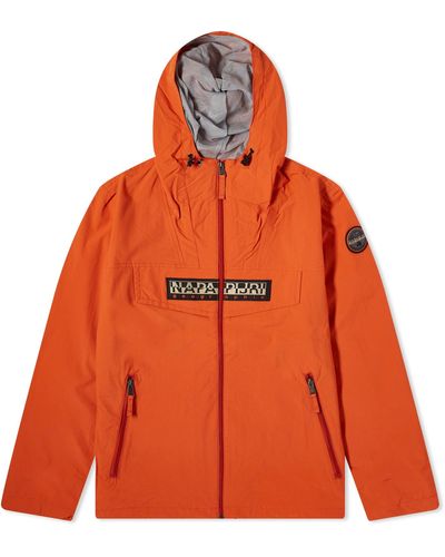 Napapijri Rainforest Zip Through Jacket - Orange
