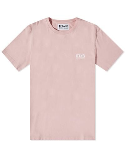 Golden Goose Big Star Back T-Shirt - Pink