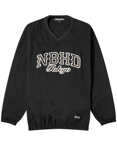 Neighborhood Pullover Sports Jacket - Black