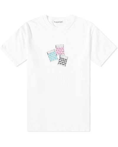 Flagstuff baggie T-shirt - White