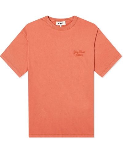 YMC Triple T-Shirt - Orange