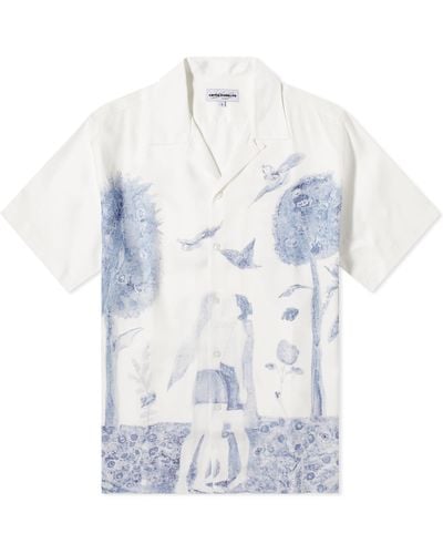 Carne Bollente Adam And Rave Vacation Shirt - Blue