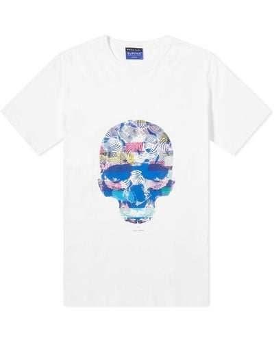 Paul Smith Skull T-Shirt - Blue