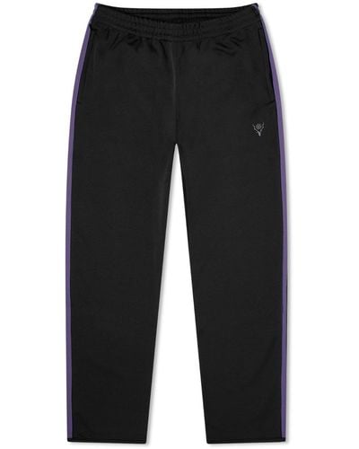 South2 West8 Poly Smooth Sneaker Track Pant - Black