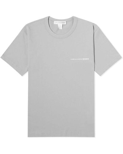 Comme des Garçons Chest Logo T-Shirt - Grey