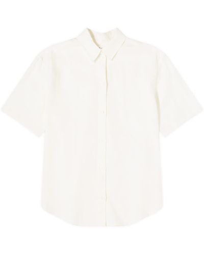Samsøe & Samsøe Salarika Linen Shirt - White