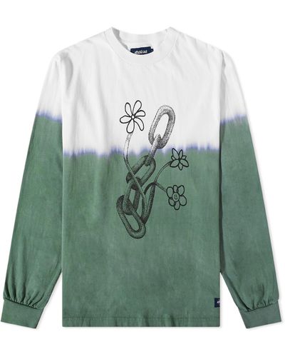 Afield Out Long Sleeve Connect T-Shirt - Green