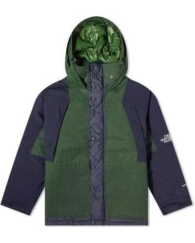 The North Face Series Fabric Mix Down Jacket - Green